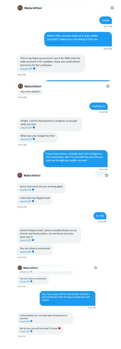Now there is a scammer using my face to trick people into transferring commission money. Please be careful not to fall for it. I am so disgusted and angry! 🤬🤬🤬🤬🤬🤬🤬🤬🤬🤬🤬🤬🤬🤬🤬🤬🤬🤬