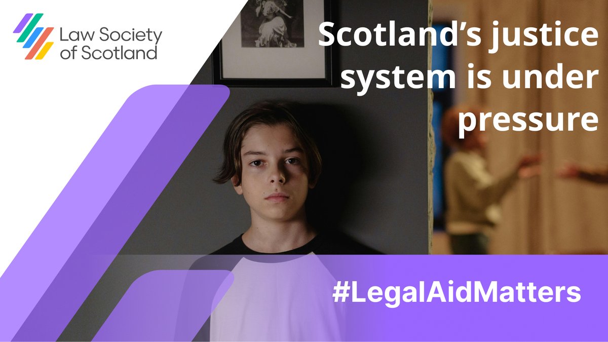 Decreasing numbers of practitioners providing legal aid services, mounting pressures on firms and lack of funding are contributing to the crisis Scotland's legal aid system is facing.

Help us improve conditions: bit.ly/456o6Bs

#LegalAidMatters