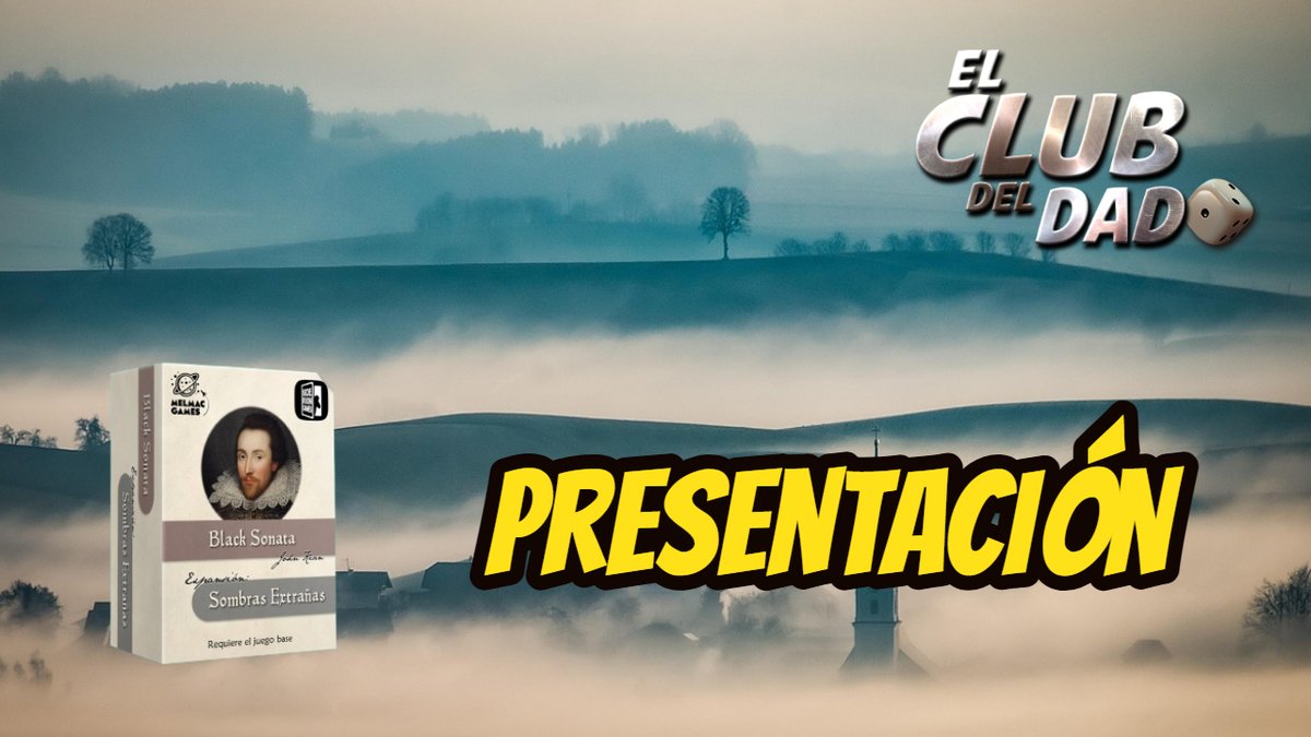 Hoy abrimos Sombras Extrañas, la nueva expansión para Black Sonata de <a href="/melmacgames/">melmacgames</a> que añade varios módulos diferentes en donde destaca uno que vuelve al juego base en un juego competitivo para dos jugadores youtube.com/watch?v=5Zf3dB…