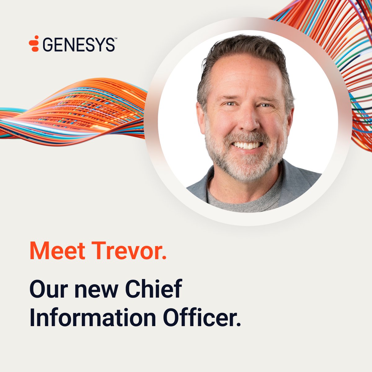Introducing Trevor Schulze 👋 

With an extensive track record in #AI, #cloud, and #digital transformation, Trevor’s expertise will help us pioneer the next wave of #CX transformation. 

Learn more about our new CIO: gsys.cx/4kPWt40

#OneGenesys
