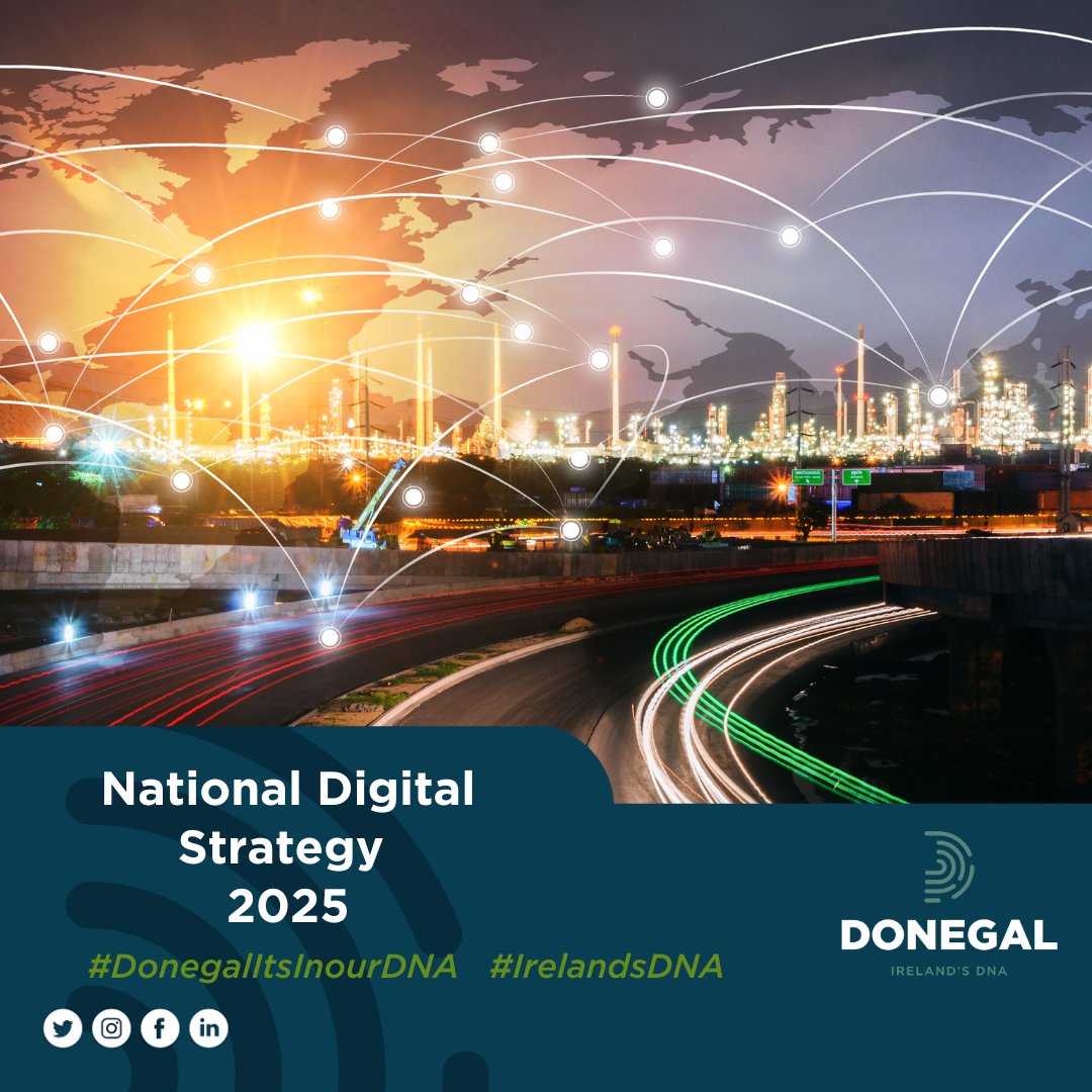 Ireland’s National Digital Strategy has been updated for 2025 – and Donegal is ready to deliver.

The refreshed strategy strengthens Ireland’s commitment to building a more inclusive, connected and innovative digital society. From remote working and digital upskilling to smart