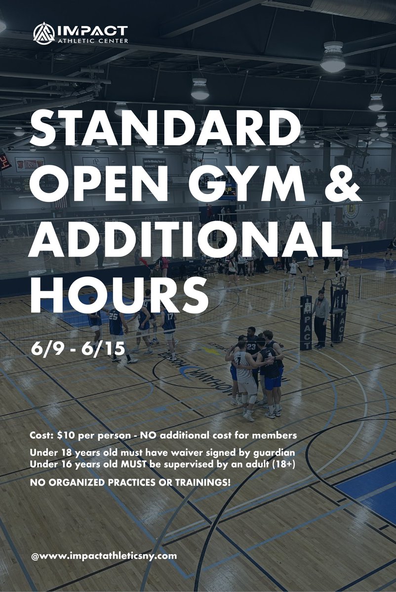 Impact Athletic Center NY tweet media