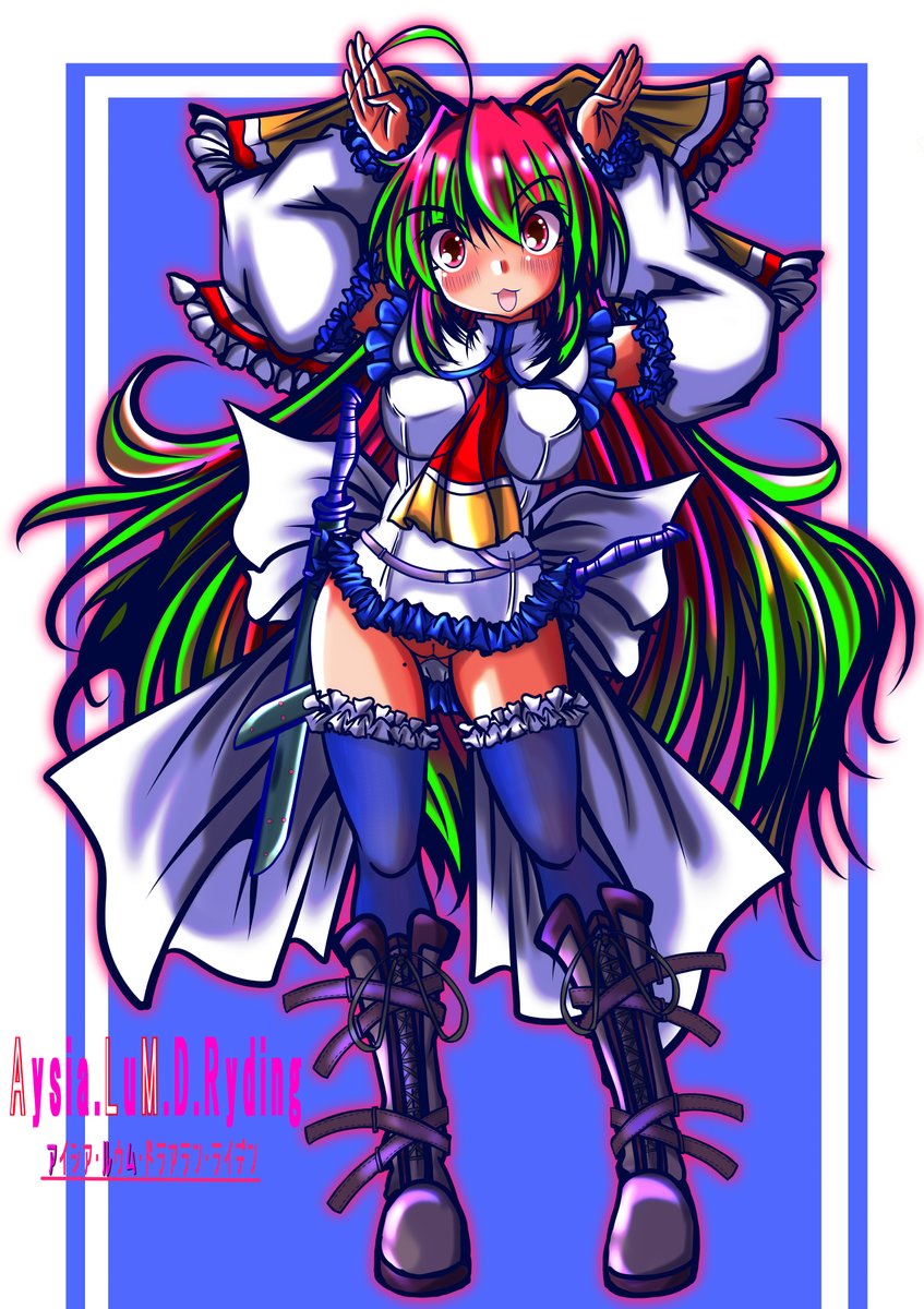 アルムちゃその雑な三面図()+キャラ付けです
#アルムちゃそ
#オリキャラは性癖の見本市 