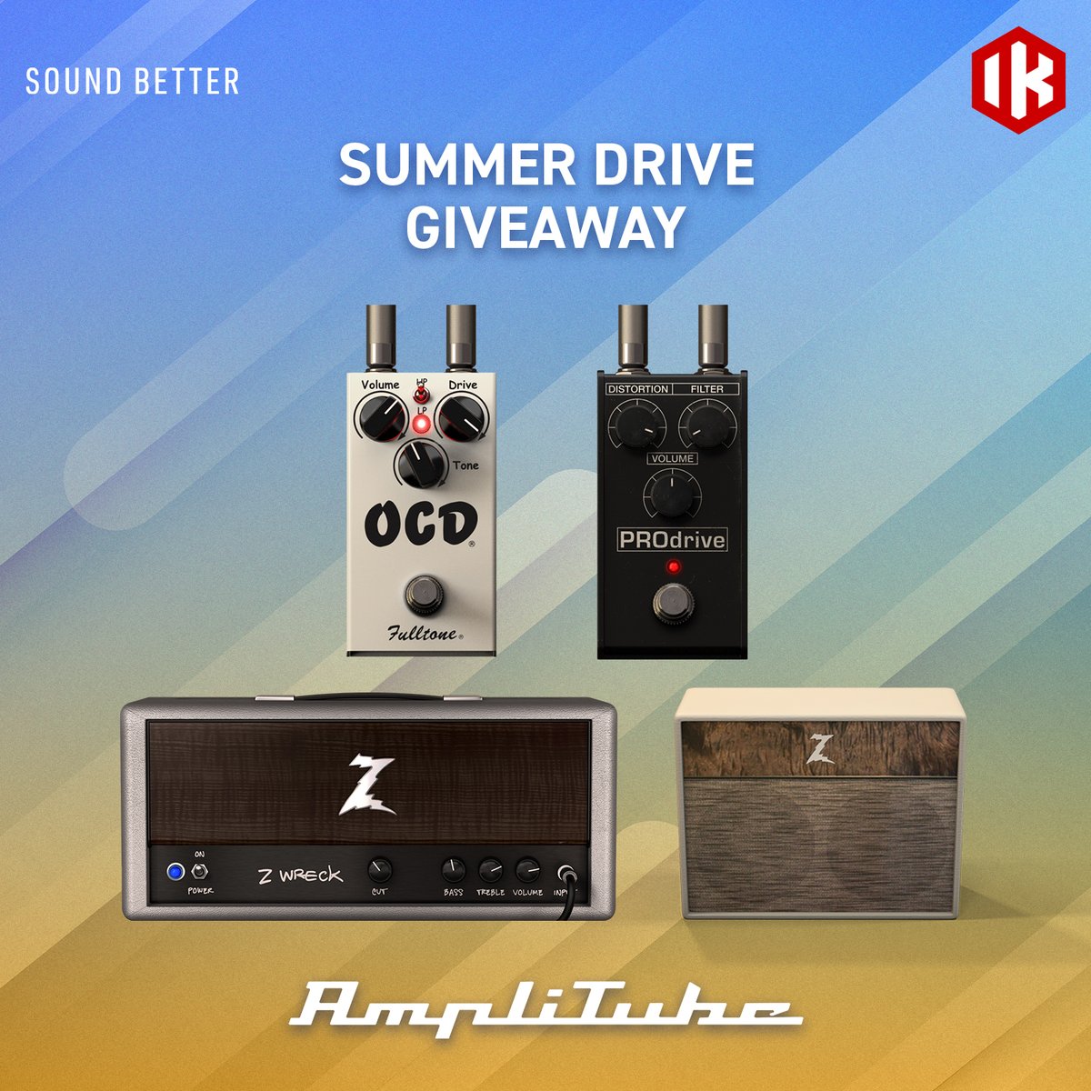 IK Multimedia ES (@ikmultimediaes) on Twitter photo ¡Amplificador + gabinete y 2 pedales premium completamente gratis en el mes de junio para nuevos usuarios de AmpliTube 5 CS! loom.ly/yooAQmU
.
#AmpliTube #AmpliTube5 #guitarra #guitarrista #bajo #bajista #gratis #regalo ¡Amplificador + gabinete y 2 pedales premium completamente gratis en el mes de junio para nuevos usuarios de AmpliTube 5 CS! loom.ly/yooAQmU
.
#AmpliTube #AmpliTube5 #guitarra #guitarrista #bajo #bajista #gratis #regalo