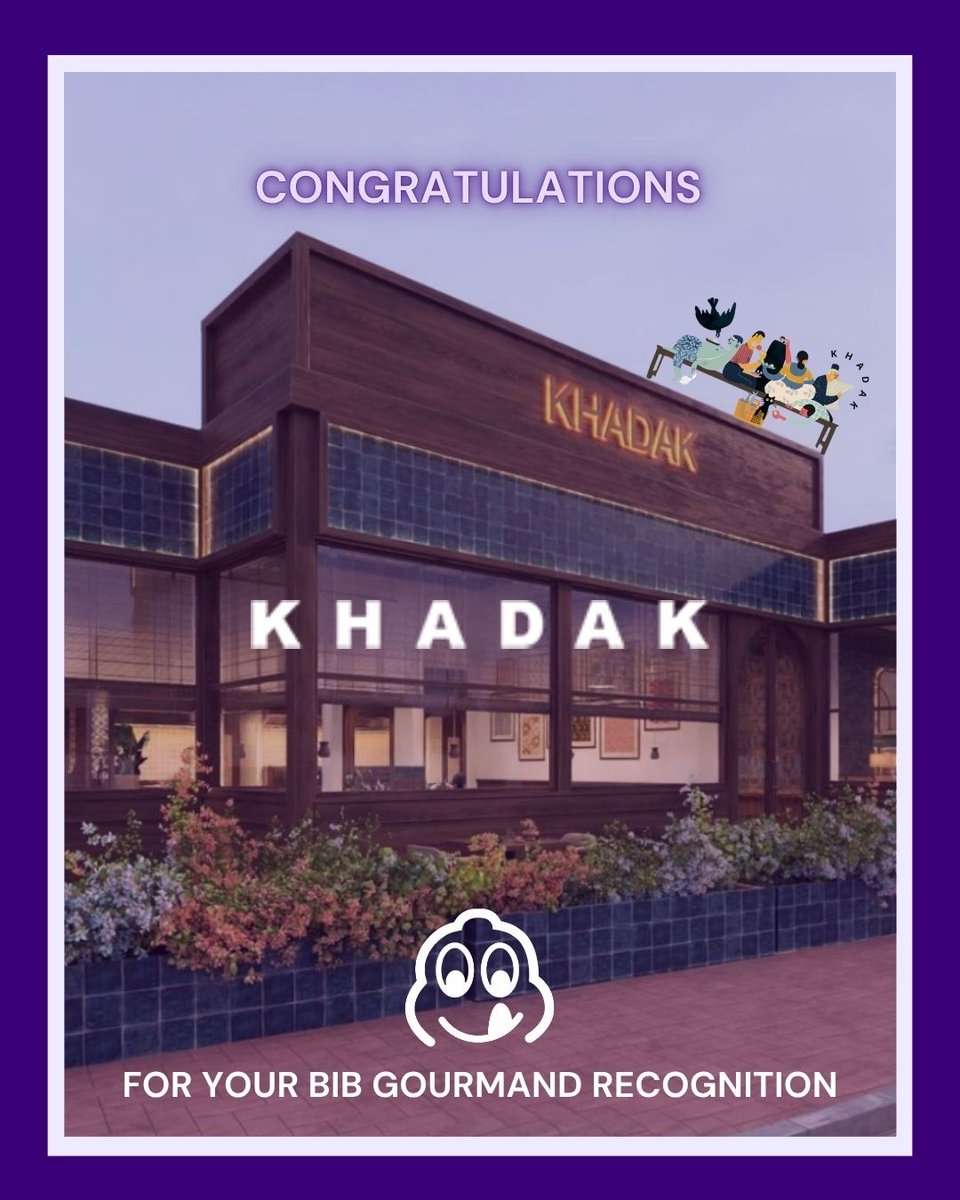 Congratulations Jamavar Dubai for your first Michelin Star, just nine months after opening!  ⁠
And cheers to Khadak for making it to the Bib Gourmand list in just seven months of service!  ⁠
⁠
We’re always cheering you on! Here’s to achieving many more milestones together! 🥂