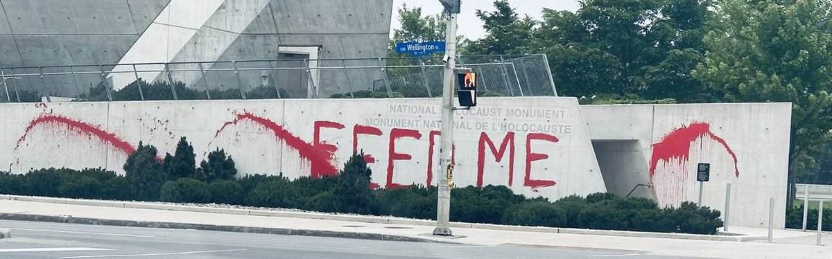 Vandalism at the National Holocaust monument is inexcusable. To desecrate the memory of the 6 million Jews and millions of others murdered by the Nazis needs to be denounced by each and every one of us.