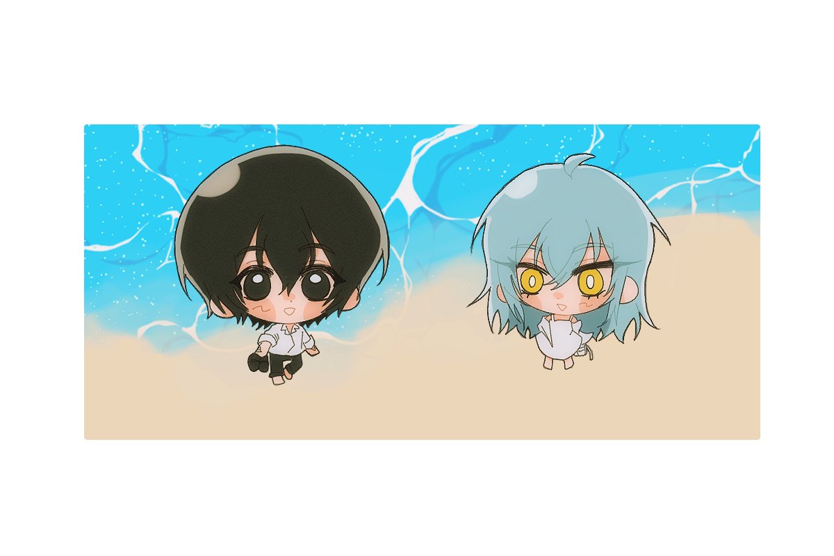 요즘너무더워서 대신 바다보내기 ...