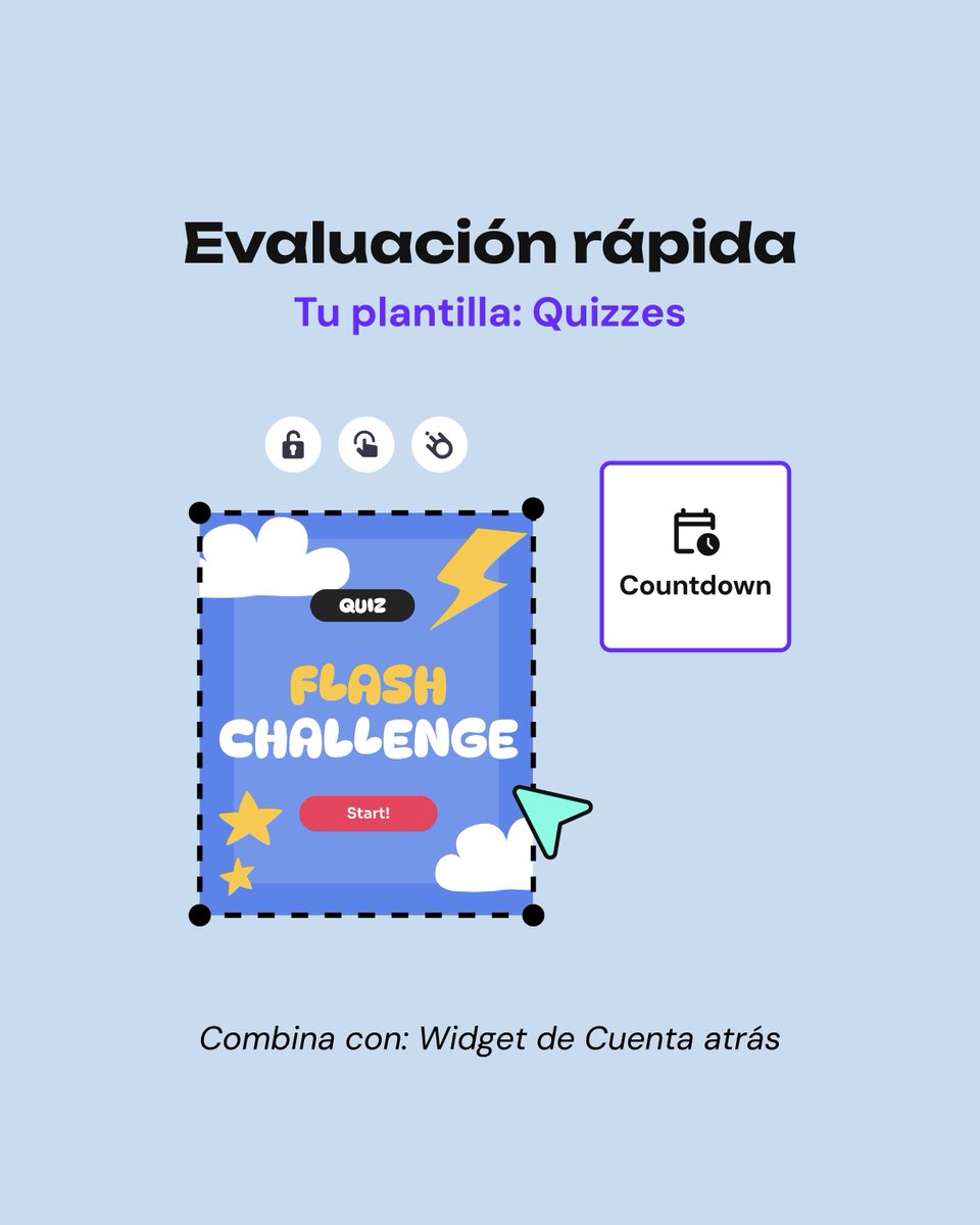 4 maneras diferentes de evaluar con Genially: sugerencias de plantillas y con qué función usarlas.