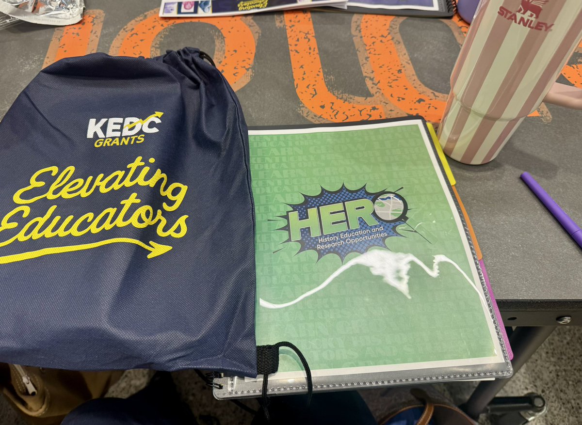 I’m ready for a great week of learning at the 2025 KEDC Elevation Summit! Thank you <a href="/KEDCGrants/">KEDC Grants</a>  for always bringing us great learning experiences! #kedcgrants <a href="/KEDC_HERO/">HERO</a>