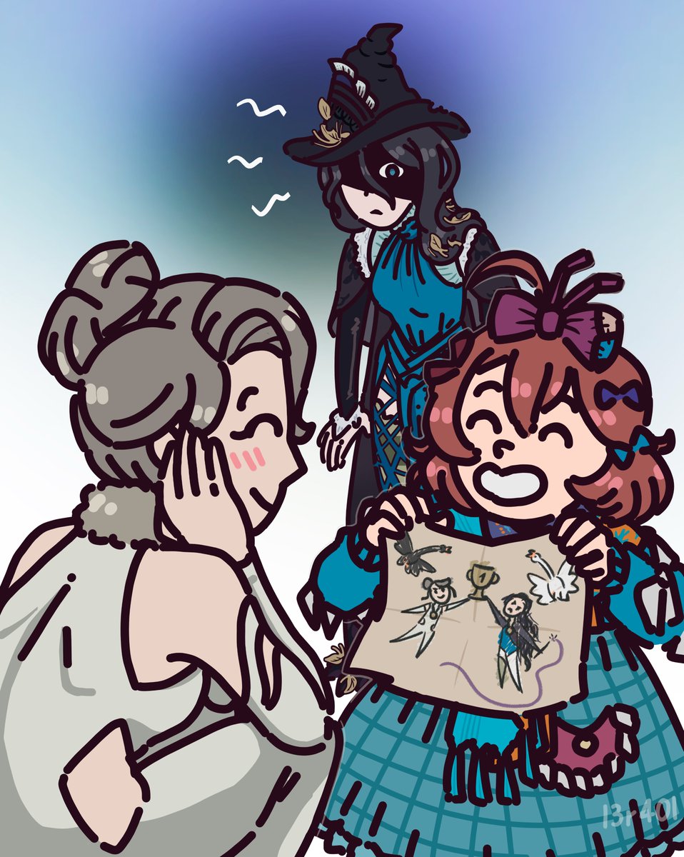 l3r40l's tweet image. 🤗
#重返未来1999 #Reverse1999 #R1999
#CarolineBartley #Willow #Flutterpage
#willorine