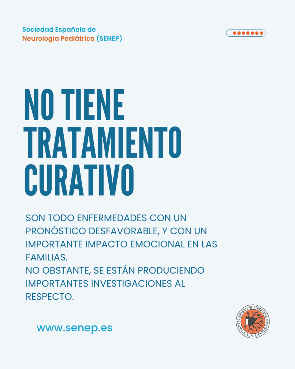 🗓️ En el #BattenDay2025 hablamos de la lipofuscinosis neuronal ceroidea  🧠👁️ un grupo de enfermedades neurodegenerativas y hereditarias muy raras
👉 No tiene cura pero la investigación avanza💪 #Neuropediatría #EnfermedadesRaras #SENEP #CLN #LipofuscinosisNeuronalCeroidea #LNC