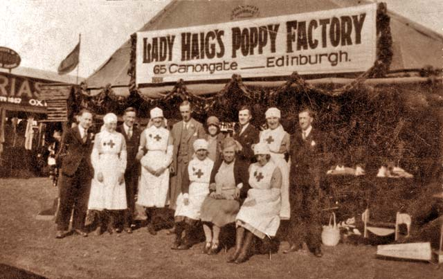The Lady Haig Poppy Factory will have its centenary next year, and they are looking for stories from anyone who may have worked there, or any artefacts, especially the older products, which were made there. 

All this will contribute to an exhibition, and to events throughout