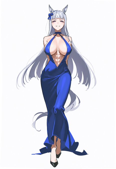 ゴルシにドレスをとのことで