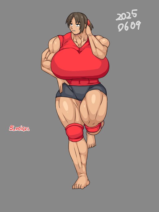 ポートレボディビル模写。スポーツウェアで一番エロい。 