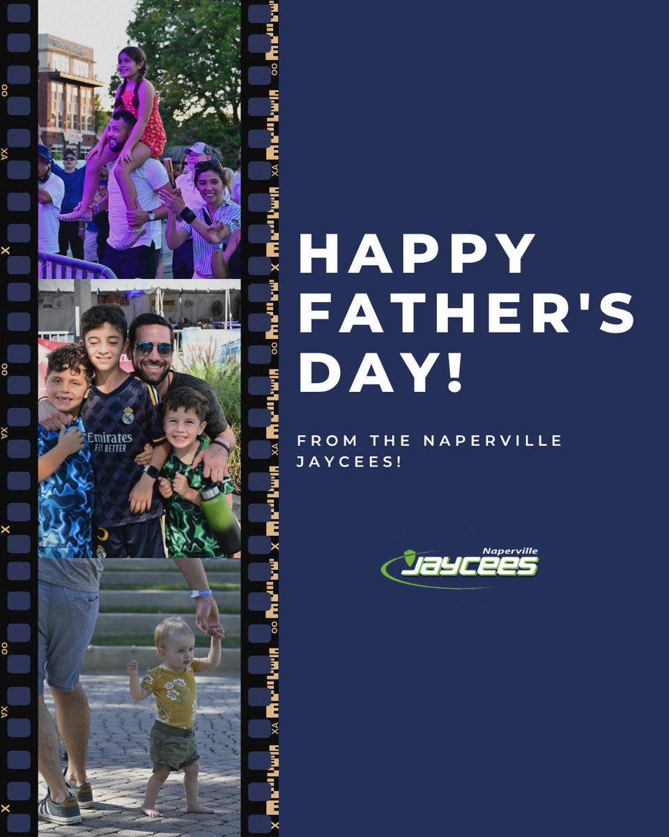 🎉 Happy Father's Day from the Naperville Jaycees! 

Today, we celebrate all the amazing dads who make a difference in our lives and our community. Thank you for your love, guidance, and support. Enjoy your special day!

#FathersDay #NapervilleJaycees #CelebratingDads