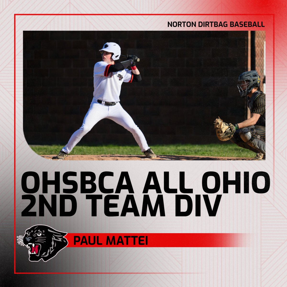 We want to Congratulate TWO of our guys for getting ALL OHIO nods!

Congratulations to seniors Jordan Kievman and Paul Mattei on getting voted as OHSBCA All Ohio 2nd Teamers in Division 4. 

Heck of a season you two! <a href="/JCKiev9/">JCKiev9</a> <a href="/PaulMattei3/">Paul Mattei</a>