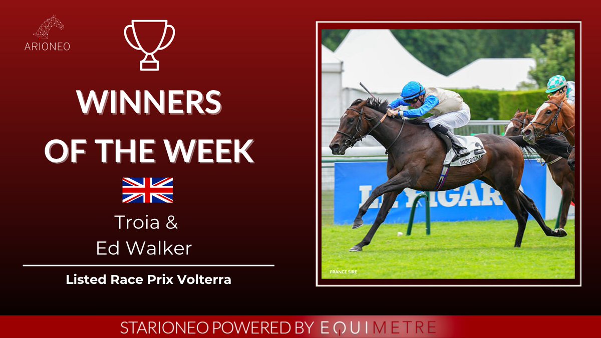 Arioneo (@arioneo_off) on Twitter photo 🎉 Hats off to <a href="/edwalkerracing/">Ed Walker Racing</a> and Troia who stormed to victory in the Listed Race Prix Volterra! An outstanding performance, crafted with insight and consistency. 🏆
#arioneo #equimetre #horsedatascience #empoweryourexpertise 🎉 Hats off to <a href="/edwalkerracing/">Ed Walker Racing</a> and Troia who stormed to victory in the Listed Race Prix Volterra! An outstanding performance, crafted with insight and consistency. 🏆
#arioneo #equimetre #horsedatascience #empoweryourexpertise