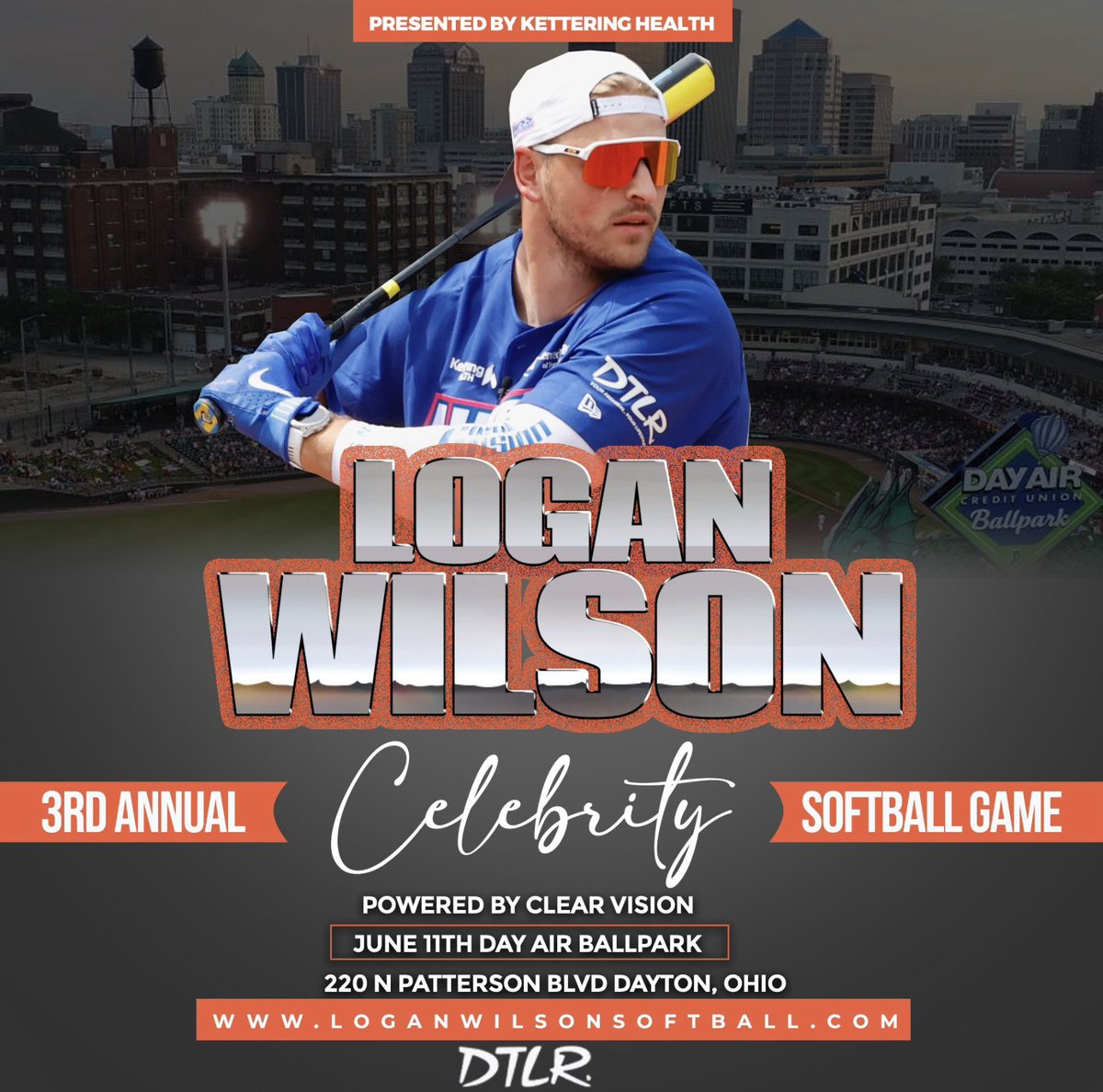 First Star Logistics (@firststarlog) on Twitter photo Ready to watch your favorite Bengals play on a different field? We are giving away TWO tickets to the 3rd Annual Logan Wilson Celebrity Softball Game on 6/11 - You don't want to miss this! To be entered:
🥎Follow us
🥎Follow <a href="/lw55softball/">Logan Wilson Celebrity Softball Game</a>
🥎RT this tweet
🥎Tag someone you want Ready to watch your favorite Bengals play on a different field? We are giving away TWO tickets to the 3rd Annual Logan Wilson Celebrity Softball Game on 6/11 - You don't want to miss this! To be entered:
🥎Follow us
🥎Follow <a href="/lw55softball/">Logan Wilson Celebrity Softball Game</a>
🥎RT this tweet
🥎Tag someone you want