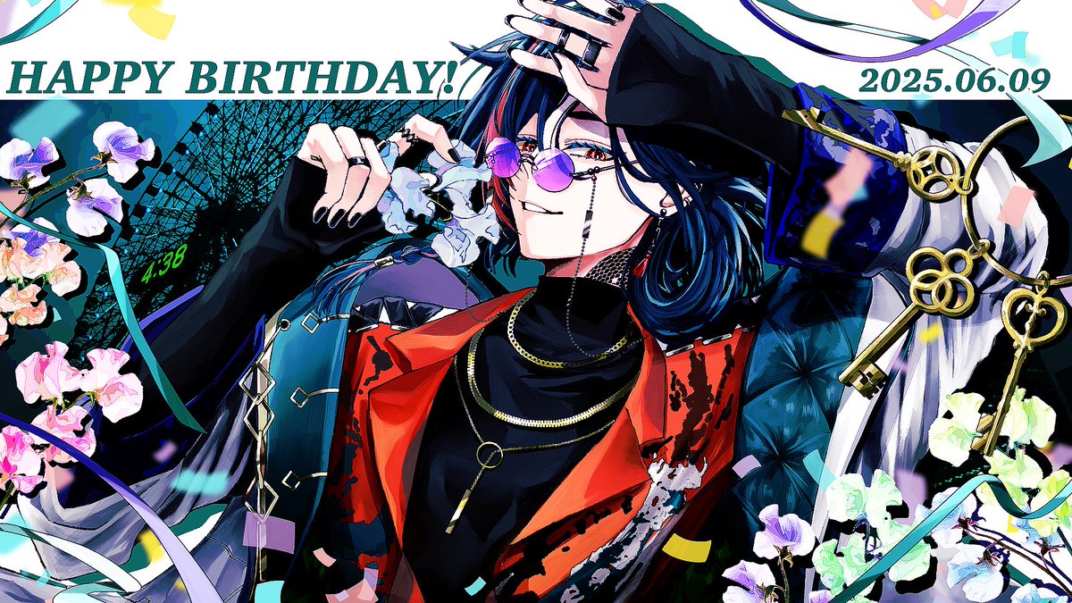 salt_omusubi917's tweet image. お誕生日おめでとうございます🎊🎁🎂
#魁星誕生日2025 
#魁星誕生祭2025