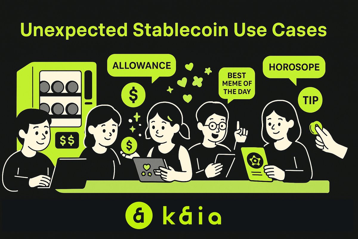 Stablecoins are now native to Mini Dapps 🪙

But let’s get weird with it...
What’s the most unexpected way you’d use stablecoins inside a Mini Dapp?

Bonus points for creativity 💡👇