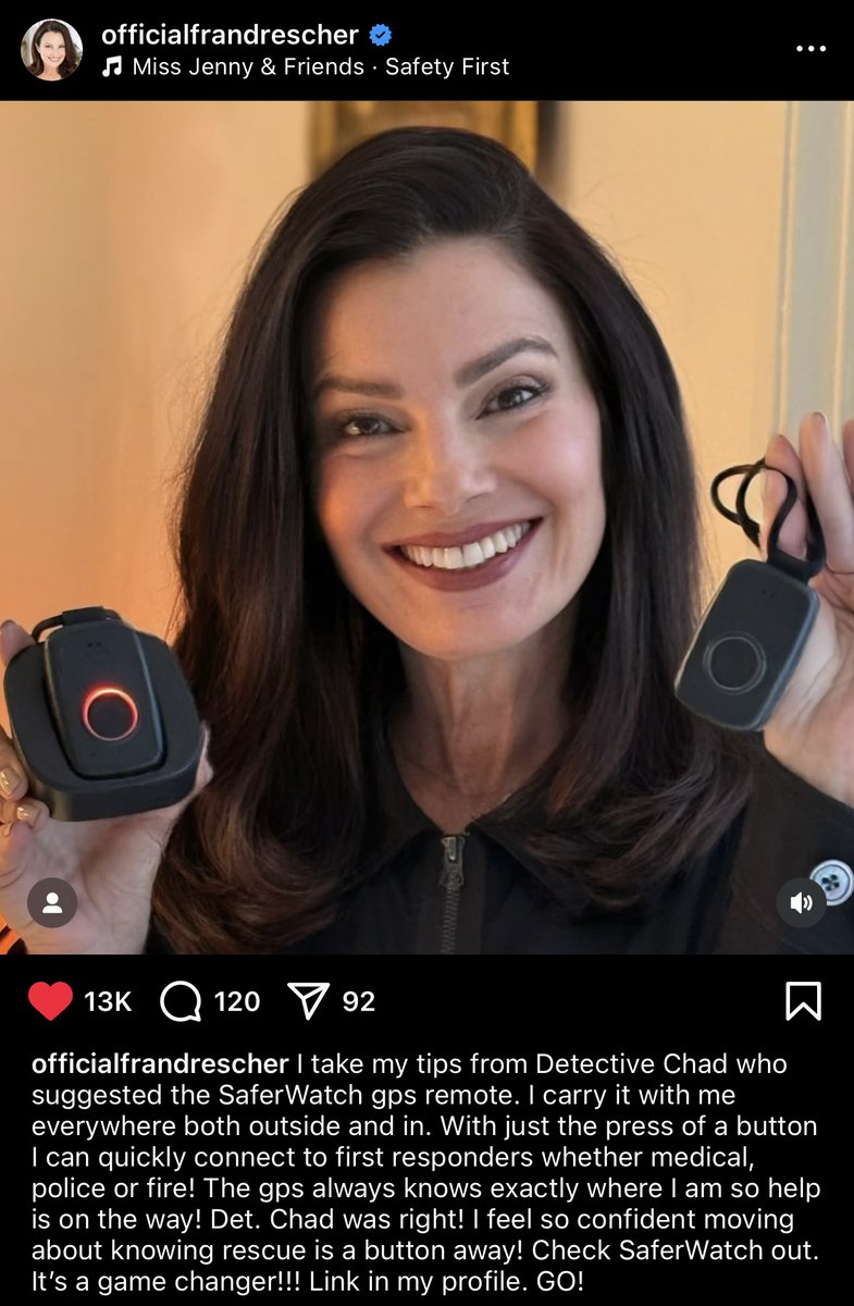 SaferWatchApp's tweet image. SaferWatch has a big responsibility to protect celebrities, athletes, VIPs and executives - our tools need to be as mobile and reliable as they are.
SaferWatch LTE Panic Buttons deliver fast, discreet emergency alerts—whether you're at a red carpet event, traveling in between…