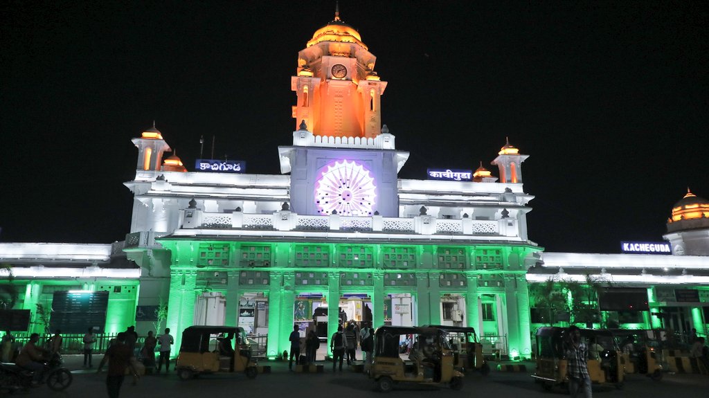 Hi Hyderabad (@hihyderabad) on Twitter photo A Luminous Tribute To #Kacheguda's Architectural Splendour 🤩👌
📸: <a href="/SCRailwayIndia/">South Central Railway</a> <a href="/RailMinIndia/">Ministry of Railways</a>
#Hyderabad #Heritage A Luminous Tribute To #Kacheguda's Architectural Splendour 🤩👌
📸: <a href="/SCRailwayIndia/">South Central Railway</a> <a href="/RailMinIndia/">Ministry of Railways</a>
#Hyderabad #Heritage