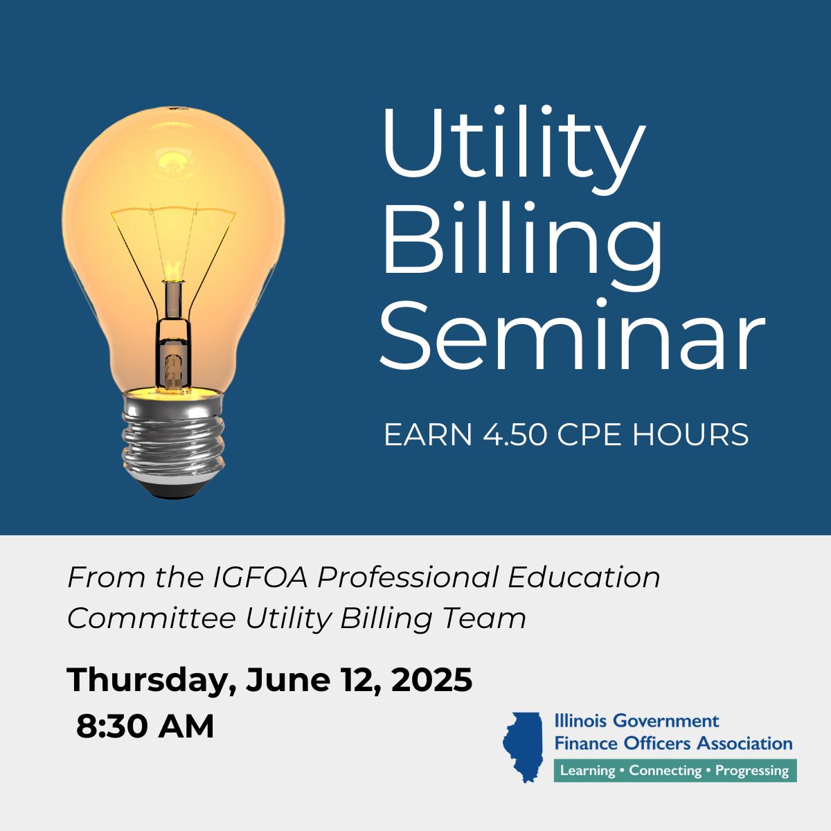 KTJLaw's tweet photo. Carmen P. Forte, Jr. and James M. Joyce will be presenting at IGFOA's upcoming Utility Billing Seminar, where they will discuss how bankruptcy affects utility billing and collections, the basics of the red flag rules, and how to address delinquent accounts in your municipality. https://t.co/QLPahVJ5io