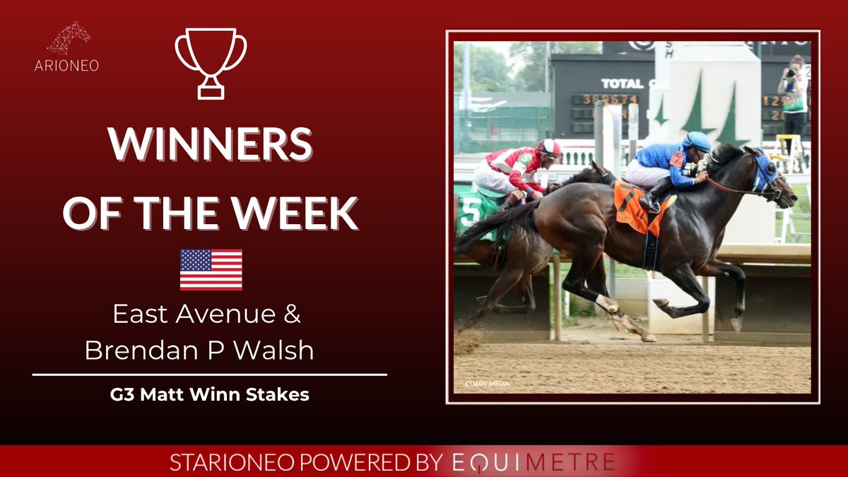 Arioneo (@arioneo_off) on Twitter photo 🏆 Cheers to <a href="/brenpwalsh/">brendan walsh</a> on another stellar performance! East Avenue conquers the G3 Matt Winn Stakes with poise and pace. 🐎
A well-earned victory built on structured data insights and teamwork.
#arioneo #equimetre #horsedatascience #empoweryourexpertise 🏆 Cheers to <a href="/brenpwalsh/">brendan walsh</a> on another stellar performance! East Avenue conquers the G3 Matt Winn Stakes with poise and pace. 🐎
A well-earned victory built on structured data insights and teamwork.
#arioneo #equimetre #horsedatascience #empoweryourexpertise