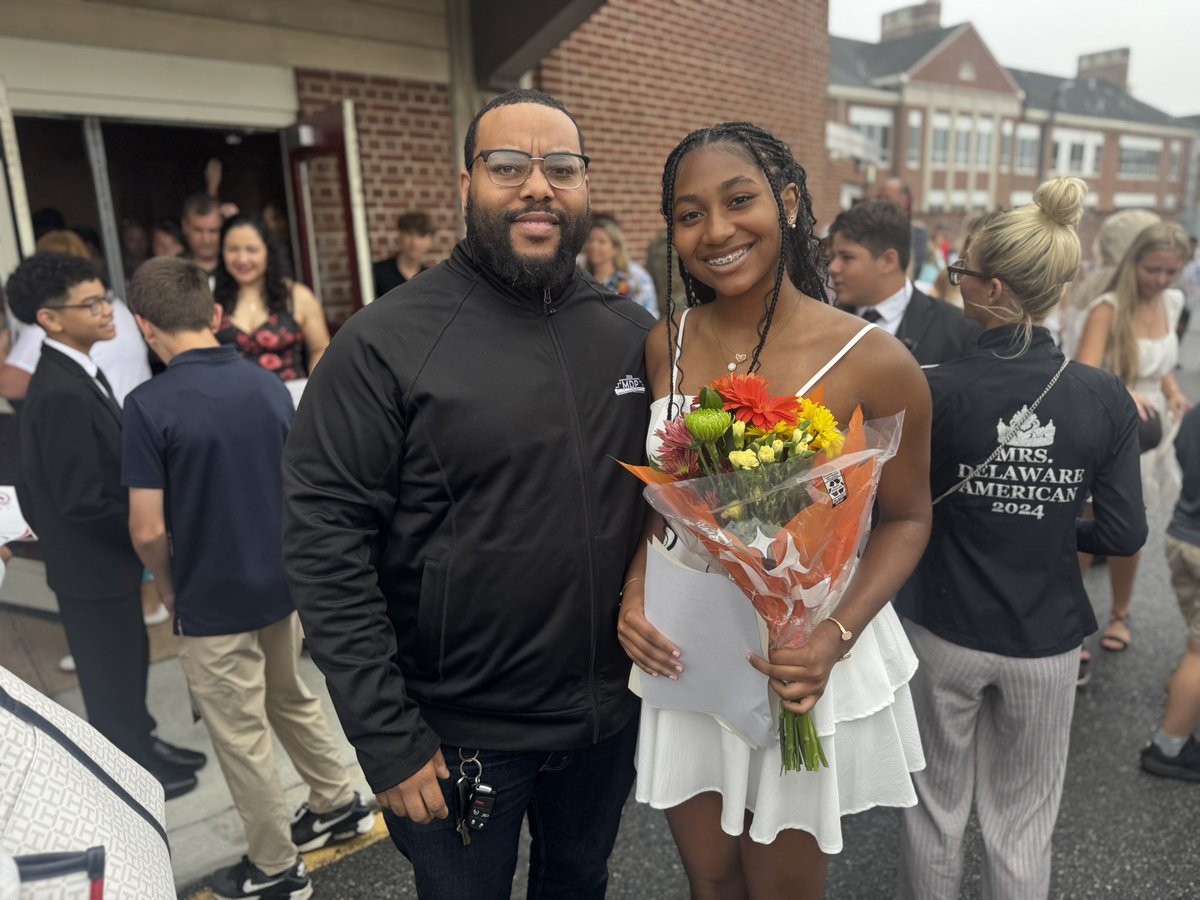 And just like that..  I have a high-schooler! My baby was recognized for straight A’s and outstanding Achievements during her ceremony today! Congratulations Sophia ❤️ #ProudDad