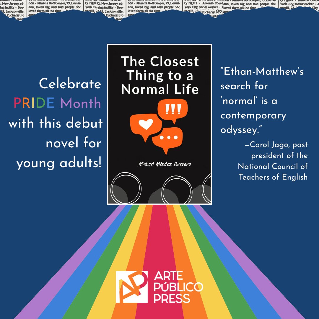 artepublico (@artepublico) on Twitter photo Just in time for #PrideMonth2025, <a href="/MichaelMGuevara/">Michael Guevara</a>'s debut #youngadult #novel is available now! Just in time for #PrideMonth2025, <a href="/MichaelMGuevara/">Michael Guevara</a>'s debut #youngadult #novel is available now!