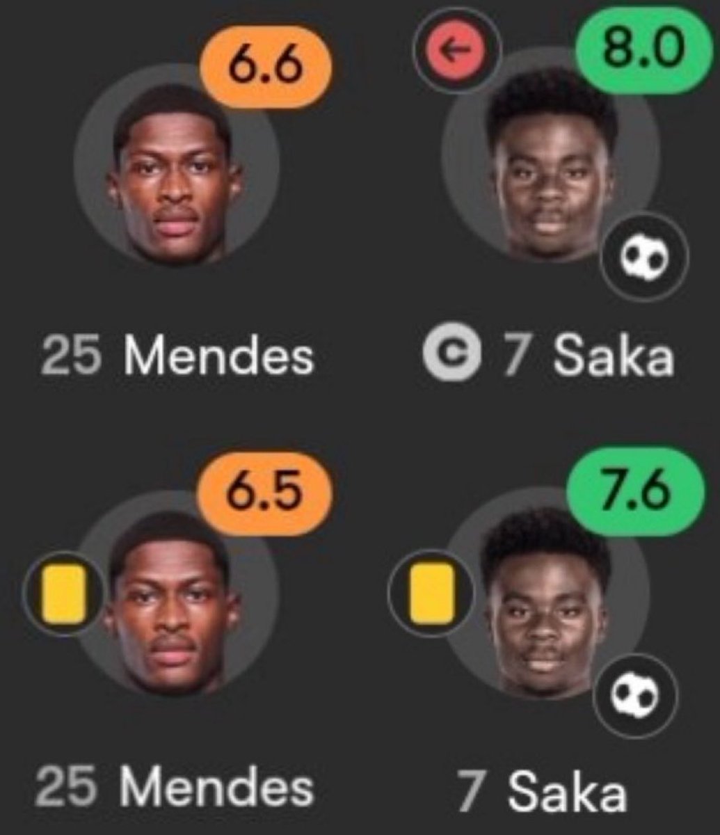 "Nuno Mendes owned Bukayo Saka"