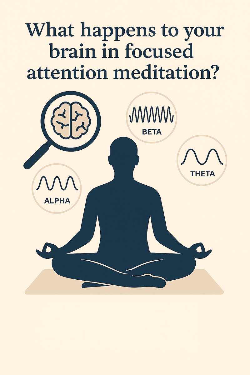 MatthewSacchet's tweet image. What does neuroscience really know about focused attention meditation? And what’s next?
Focused attention meditation (FA) is a class of practice involving intentionally directing attention to a single object, such as the breath or bodily sensations, while consistently bringing…