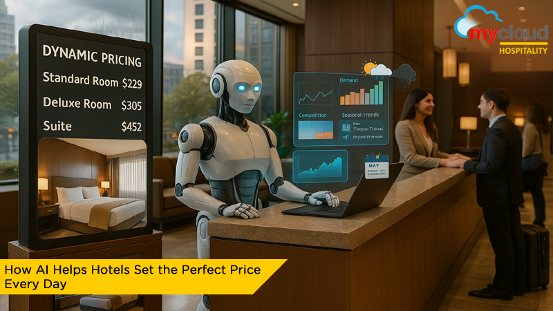 💡 In 2025, hotel pricing is no guessing game.

AI helps hotels adjust rates in real-time, forecast demand, and automatically boost RevPAR.

📍A Jaipur hotel used AI to raise rates 25% during JLF, resulting in a 20% RevPAR jump.

Ready to price smarter? - mycloudhospitality.com/blog/how-ai-he…