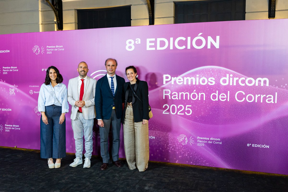 DircomAND's tweet image. 🏆 La pasada semana nuestros socios COVIRAN y COVAP y nuestro gerente, estuvieron presentes en la 8ª edición de los Premios dircom Ramón del Corral.

#Dircom #PremiosDircom #DircomAndalucía #Comunicación #Actualidad #NuestrosSocios
