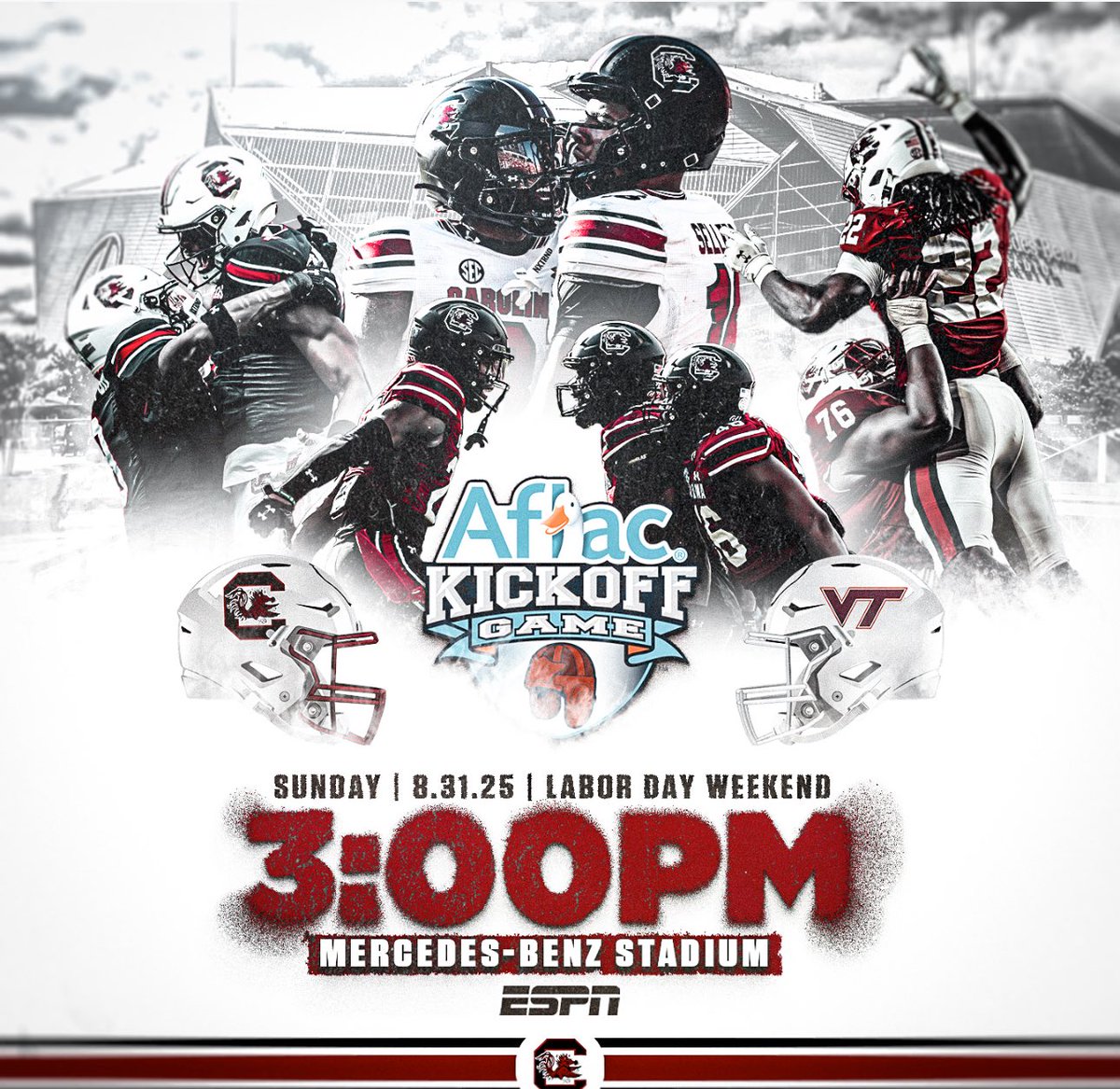 BIGCAT (@josiahtthompson) on Twitter photo I'm looking forward to kicking off the 2025 <a href="/GamecockFB/">South Carolina Football</a> season in Atlanta!
Get your tickets today: am.ticketmaster.com/gamecocks/buy/… I'm looking forward to kicking off the 2025 <a href="/GamecockFB/">South Carolina Football</a> season in Atlanta!
Get your tickets today: am.ticketmaster.com/gamecocks/buy/…