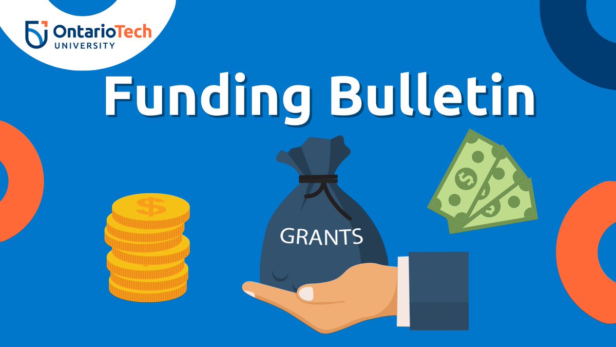 Your research goals deserve the right support. The latest Funding Bulletin is live, please find it here: research.ontariotechu.ca/faculty/fundin…

#ResearchFunding #NSERCsupport #FundingOpportunity