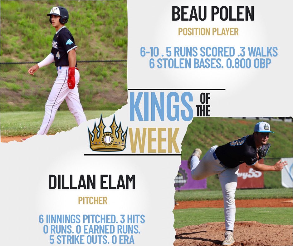 Here are your week 2 Kings Of The Week!👑