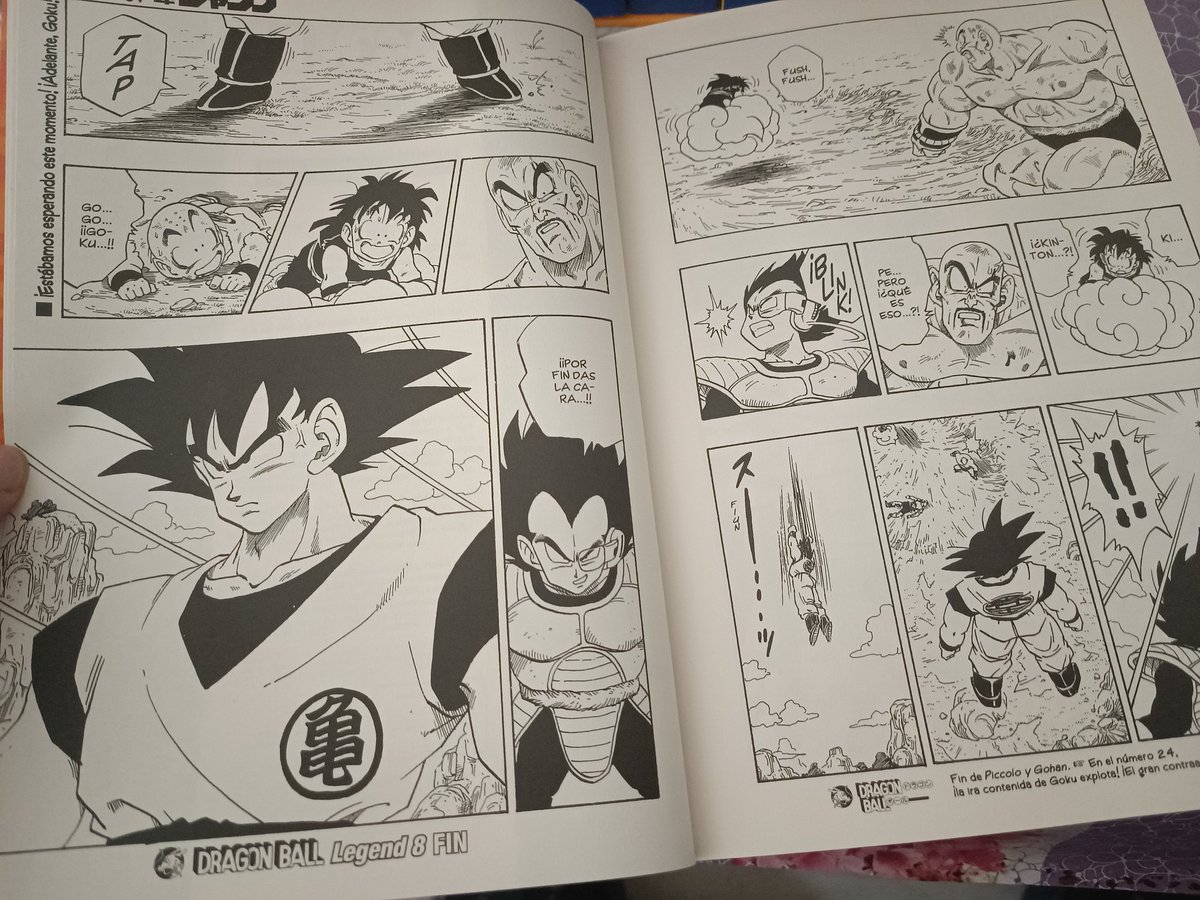 Isaac Sánchez 🌊 (@loulogio_pi) on Twitter photo Estoy dando volteretas.
Edición DEFINITIVA, mi saga favorita de Dragon ball (Radix, Vegetta, Freezer...)
No es lo mismo verlo en foto que palparla, qué barbaridad.
Y como me ha llegado de <a href="/Akira_Comics/">Akira Comics</a> tiene una ilustración de regalo... de servidor!
Tengo la tarde HECHÍSIMA Estoy dando volteretas.
Edición DEFINITIVA, mi saga favorita de Dragon ball (Radix, Vegetta, Freezer...)
No es lo mismo verlo en foto que palparla, qué barbaridad.
Y como me ha llegado de <a href="/Akira_Comics/">Akira Comics</a> tiene una ilustración de regalo... de servidor!
Tengo la tarde HECHÍSIMA