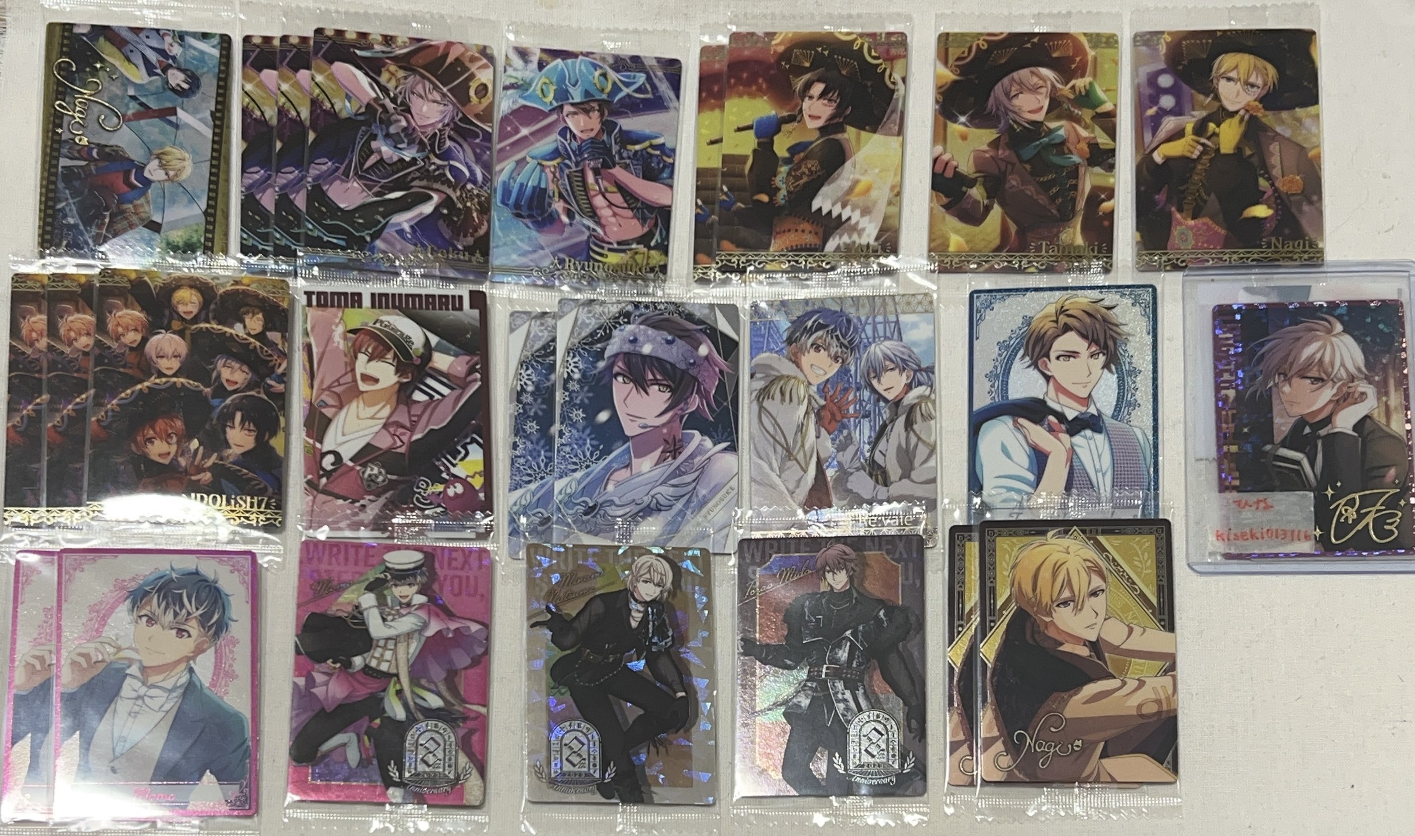 アイナナ 紙類まとめ売り ウエハース ぱしゃこれ メタルカード