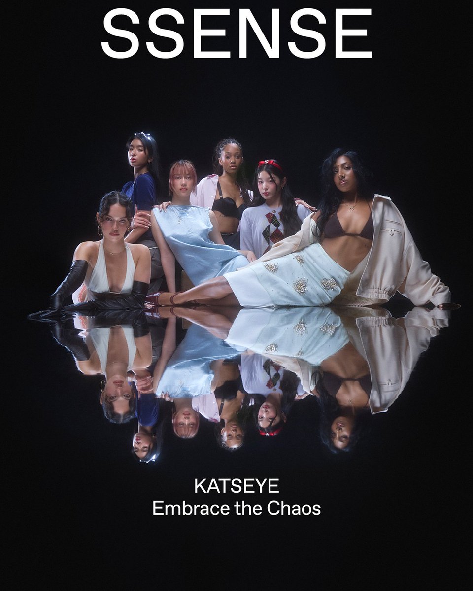 KATSEYE takes our breath away in a new photo for SSENSE!

#KATSEYE <a href="/katseyeworld/">KATSEYE</a>