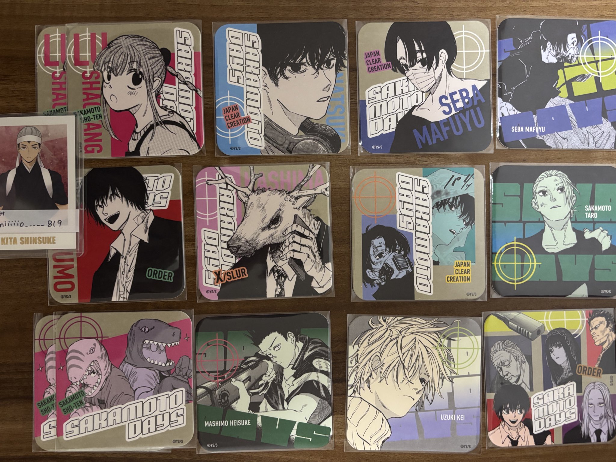 SAKAMOTO DAYS サカデイ アートコースター サカモトデイズ　6BOX SAKAMOTO DAYS』アートコースター 第1弾 （全45
