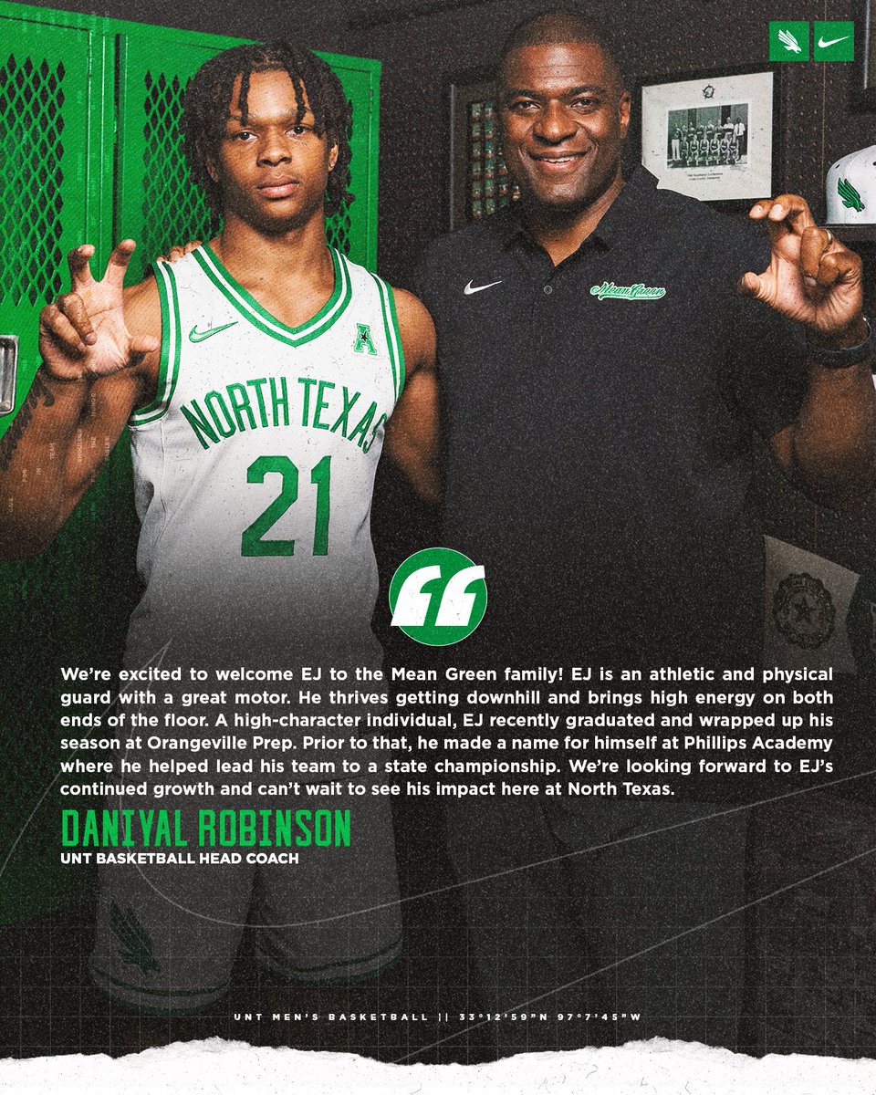 An athletic and physical guard with a great motor.

📝northtex.as/45aWpYf

#GMG