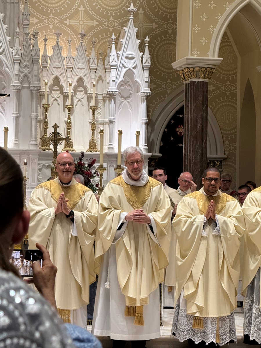 We celebrate the ordination to the priesthood this past weekend of two men formed at Pope St. John XXIII National Seminary. Rev. Patrick Bruen was ordained by Archbishop Edward J. Weisenburger for the Archdiocese of Detroit and Rev. Charles A. Tupta was ordained in the city of