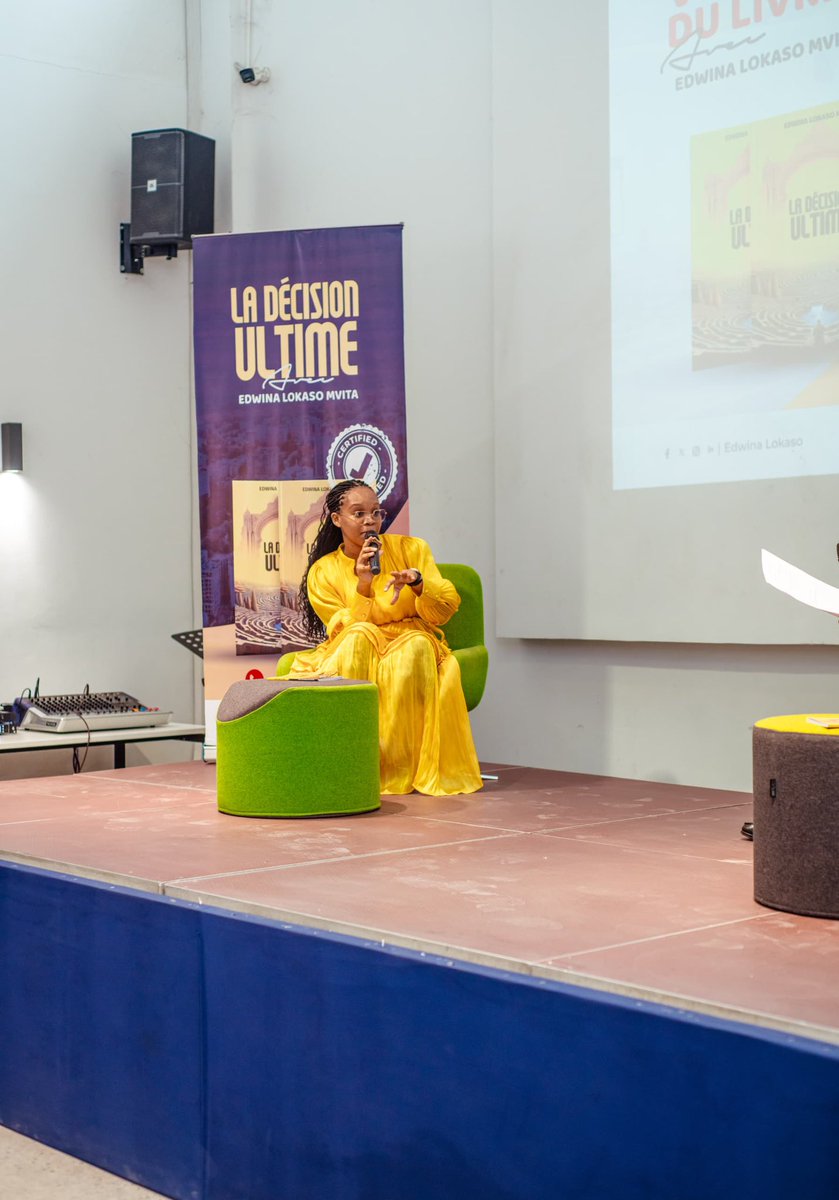 EdwinaLk1's tweet photo. Retour en images sur le vernissage de mon livre,La Décision Ultime, ce 7 juin à Silikin Village.
Un grand merci à tous les présents, et en particulier à S.E. Tosi Mpanu Mpanu, Conseiller principal du Chef de l’État, pour son soutien et sa présence inspirante. https://t.co/QSteMeS9JZ
