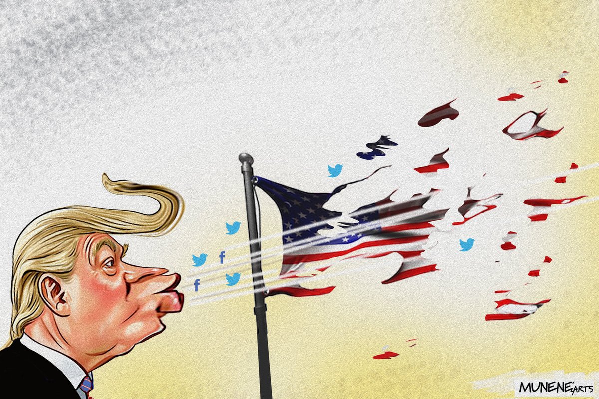 MUNENEarts's tweet photo. Destroying America again... https://t.co/wUD7tuJhuq
