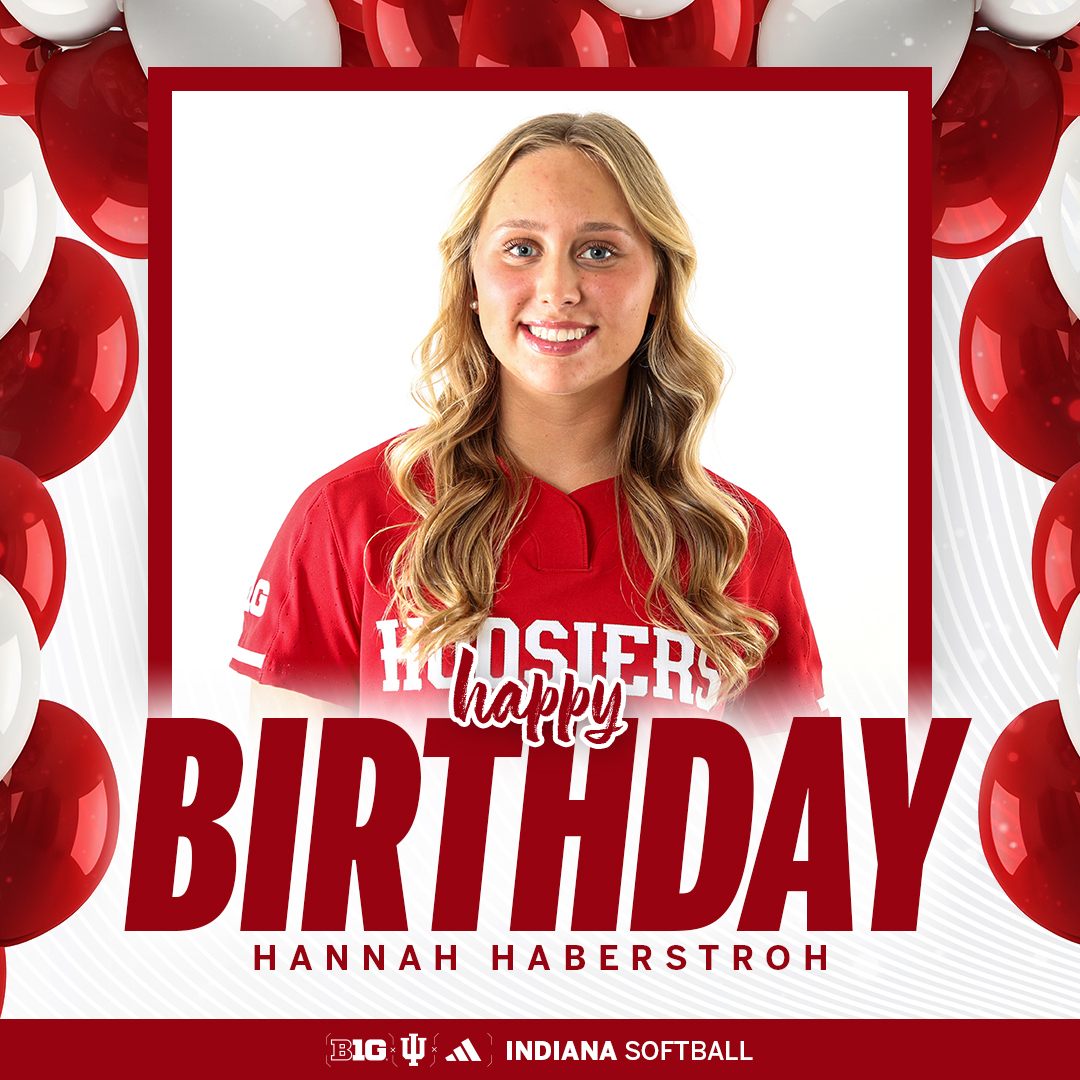 IndianaSB's tweet image. Join us in wishing Hannah a happy birthday! 🥳
We hope you have a great day!