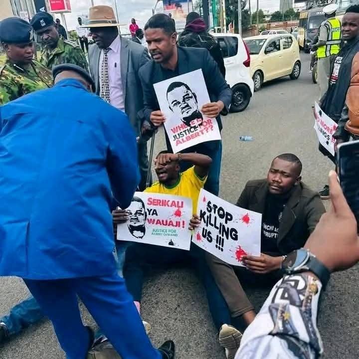 Commander In Chief of the Kenya Armed Forces must come out and Clear the air as to who is killing our Children.
#Justice4AlbertOjwang