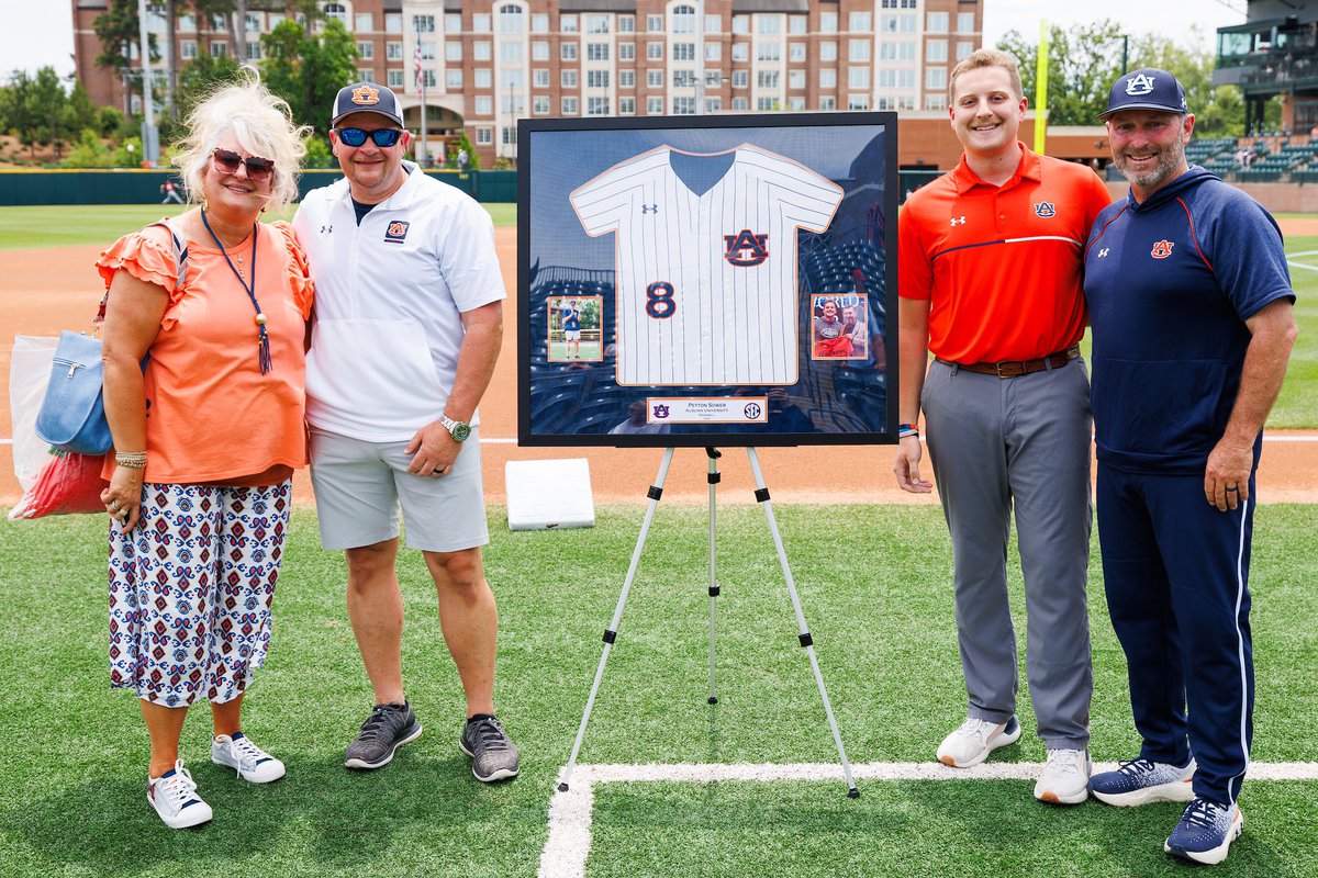 SowerPeyton's tweet photo. Four years of unforgettable experiences.

Forever grateful for @AuburnBaseball and @3strikes_AU. https://t.co/UC6YToRZJW