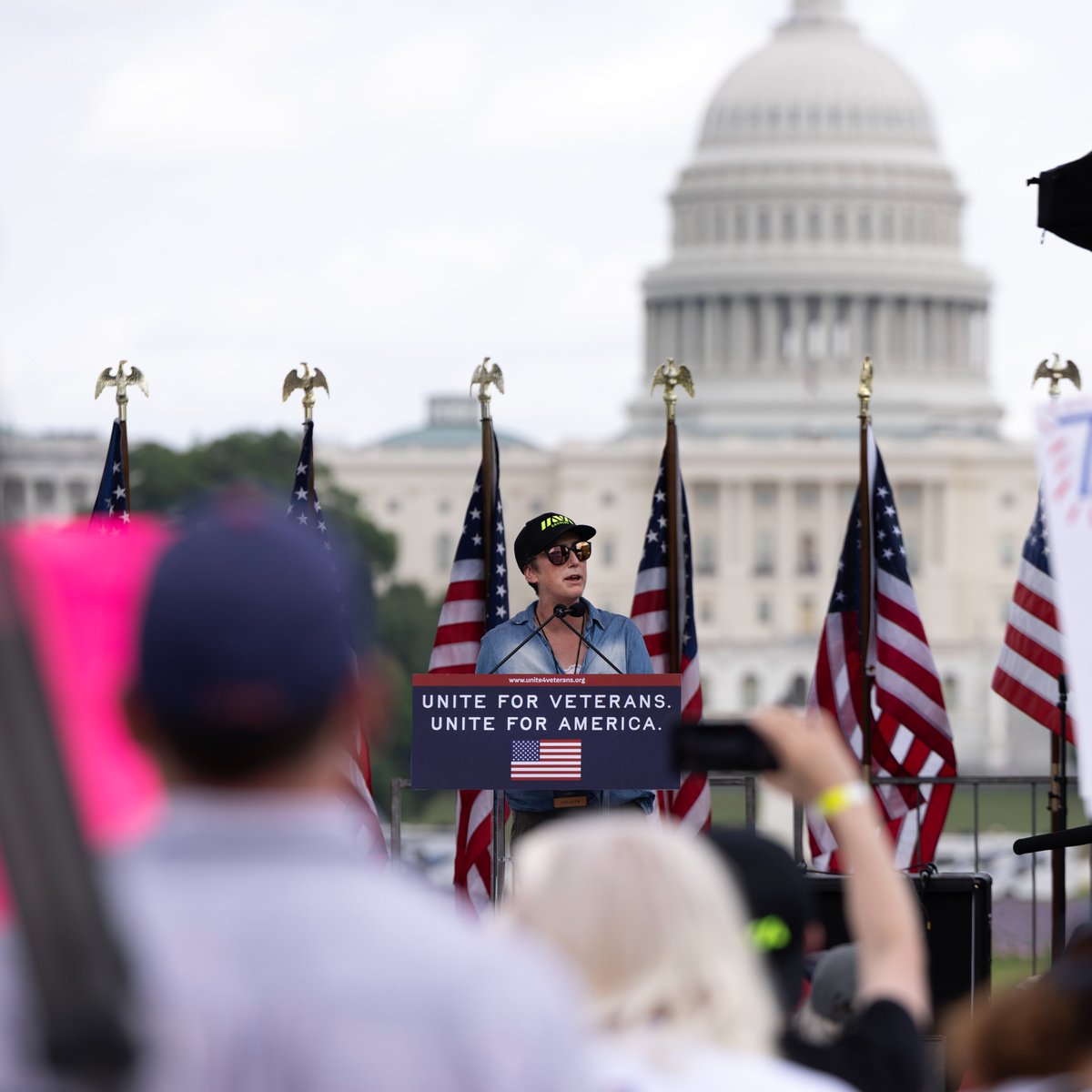 IAVA (@iava) on Twitter photo The <a href="/Unite4Vets/">Unite4Vets</a> rally was an exciting peaceful gathering of veterans and our allies from across the country. 🇺🇸🤝
IAVA is proud to have had <a href="/KyleanneHunter/">Kyleanne Hunter, PhD</a> and our #IAVACavalry advocates speak and share their stories - the reason behind our mission. The <a href="/Unite4Vets/">Unite4Vets</a> rally was an exciting peaceful gathering of veterans and our allies from across the country. 🇺🇸🤝
IAVA is proud to have had <a href="/KyleanneHunter/">Kyleanne Hunter, PhD</a> and our #IAVACavalry advocates speak and share their stories - the reason behind our mission.
