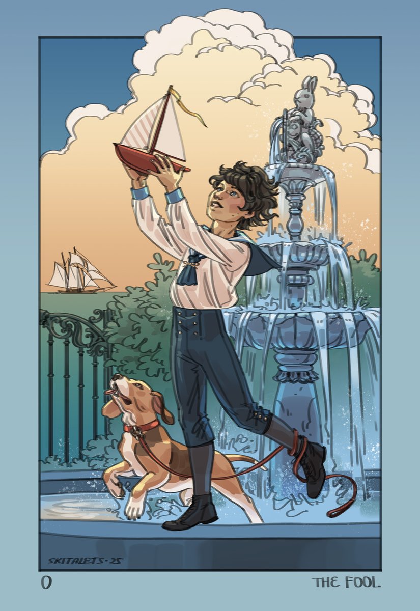 0. The Fool
#tarotart #comicsart
